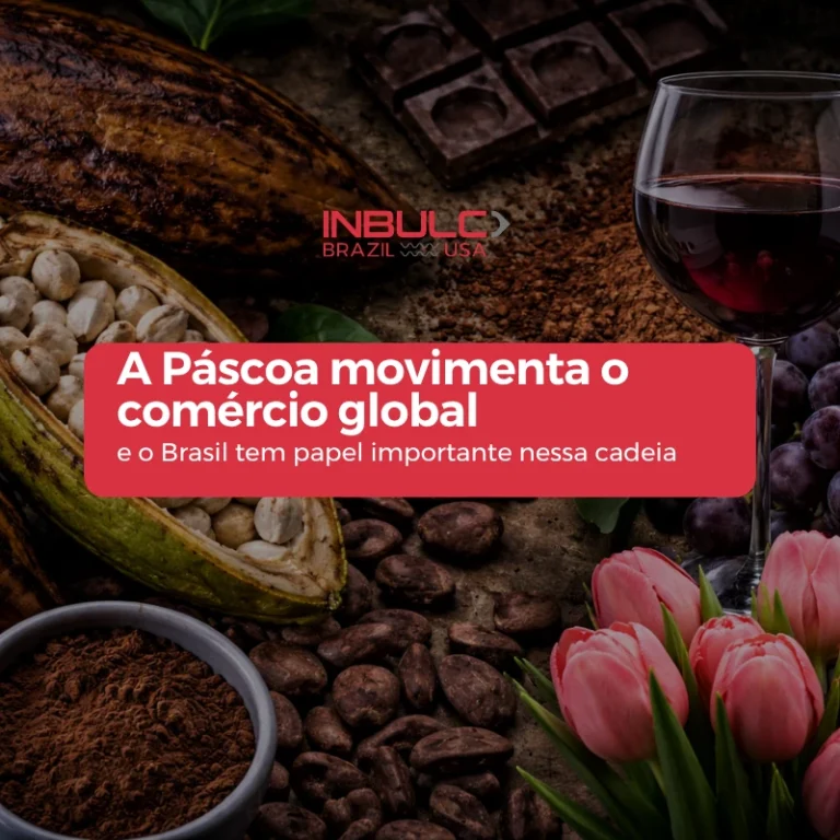 A Páscoa movimenta o comércio global e o Brasil tem papel estratégico nas exportações